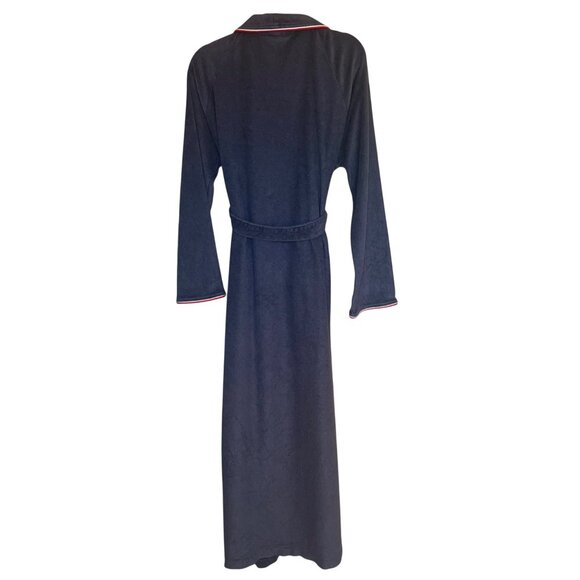 Christian Dior Homme Vintage Mens Robe One Size Gray Belted Pockets Casual - Picture 13 of 14